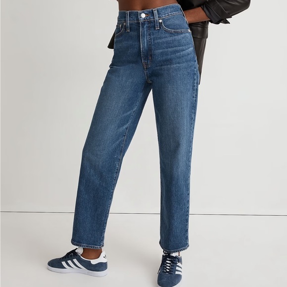 Madewell Denim - NWT⭐️ The Petite Perfect Vintage Straight Jean in Mayfield Wash